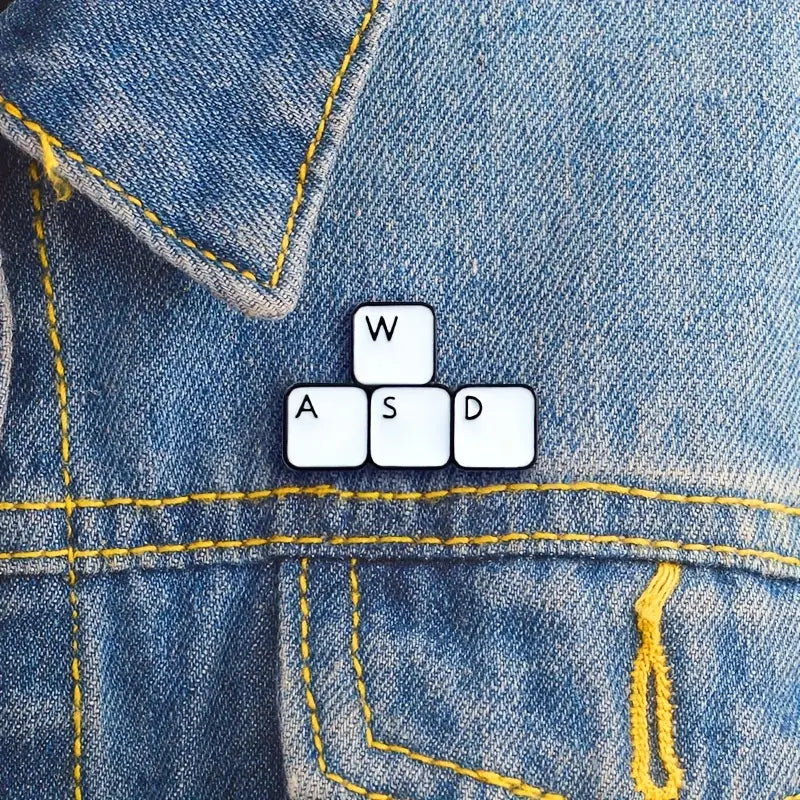 Pin Metálico - WASD teclado