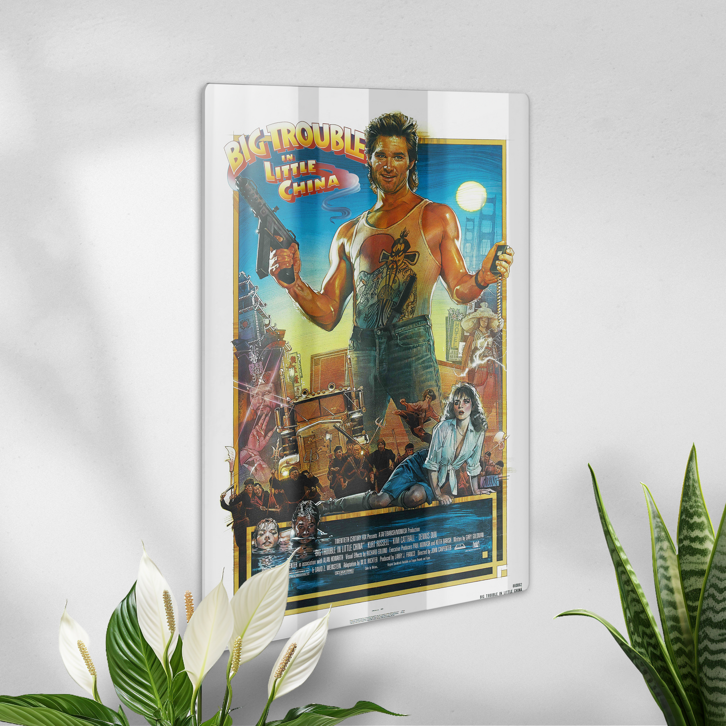 Poster en acrilico - Rescate en el Barrio Chino / Pelicula
