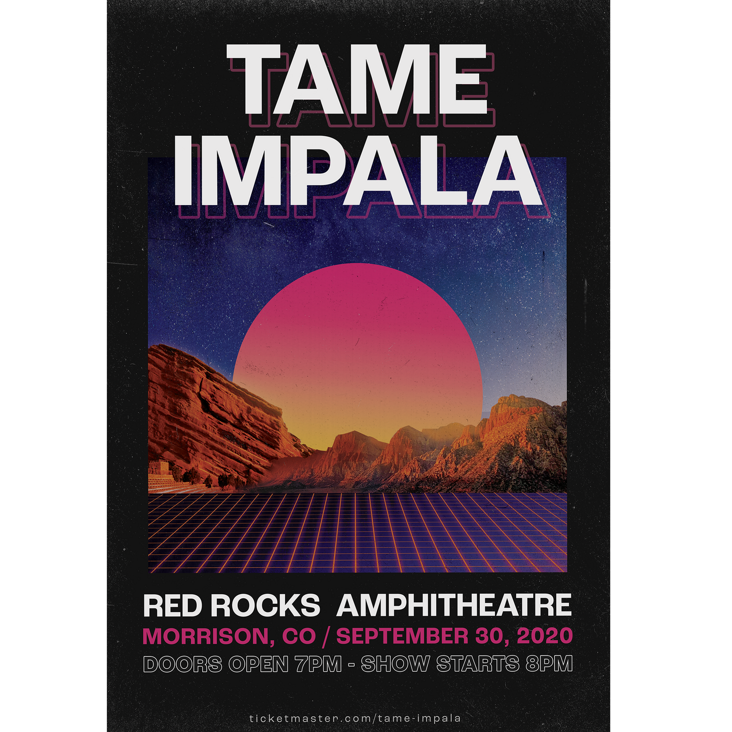 Poster en acrilico - Tame Impala / Música