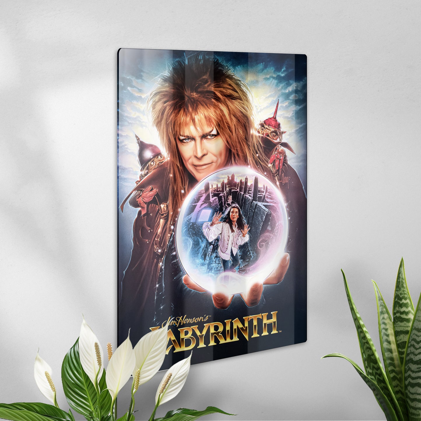 Poster en acrilico - Labyrinth 1986