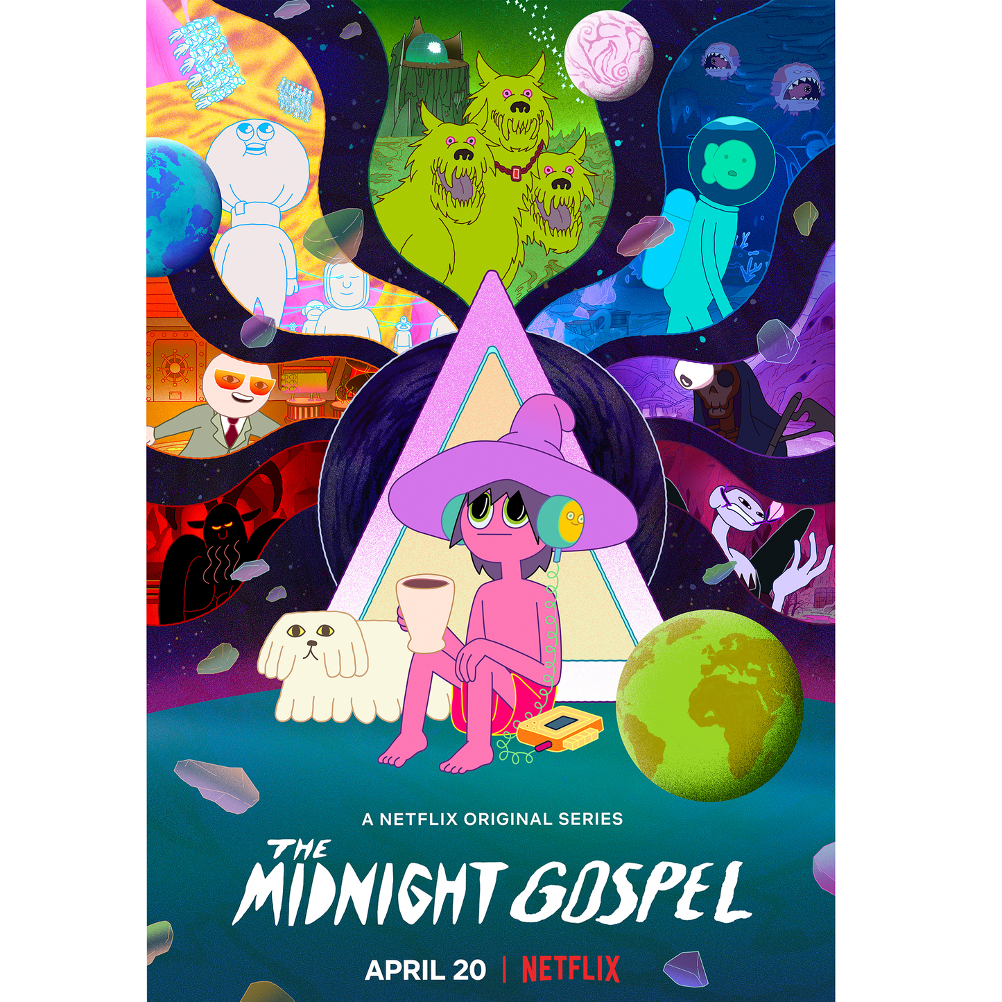 Poster en acrilico - Midnight Gospel / Serie Animada