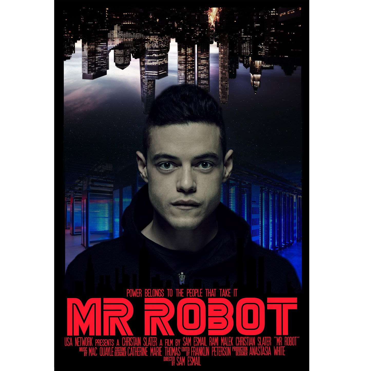 Poster en acrilico - Mr Robot / Series