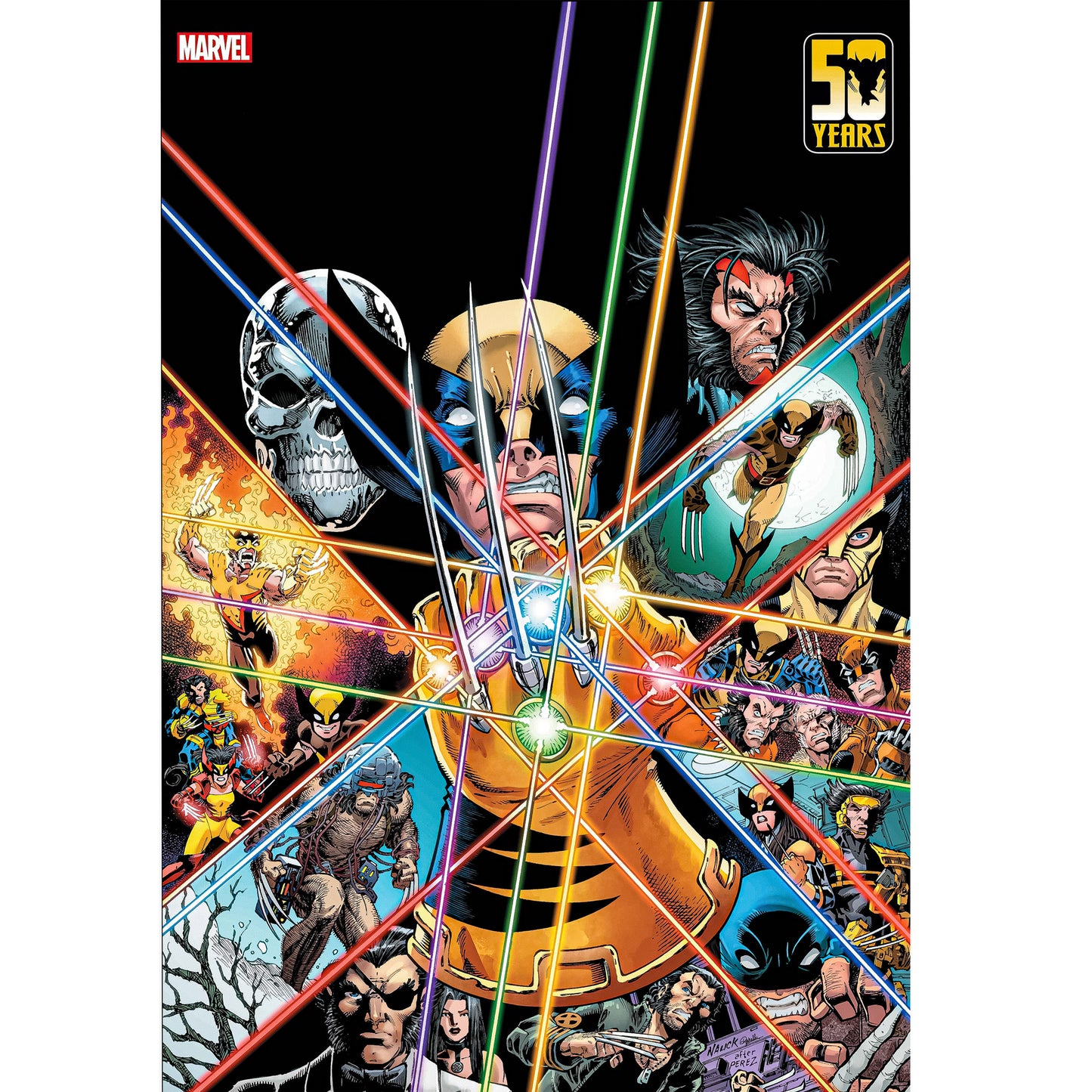 Poster en acrilico - Wolverine 50 años