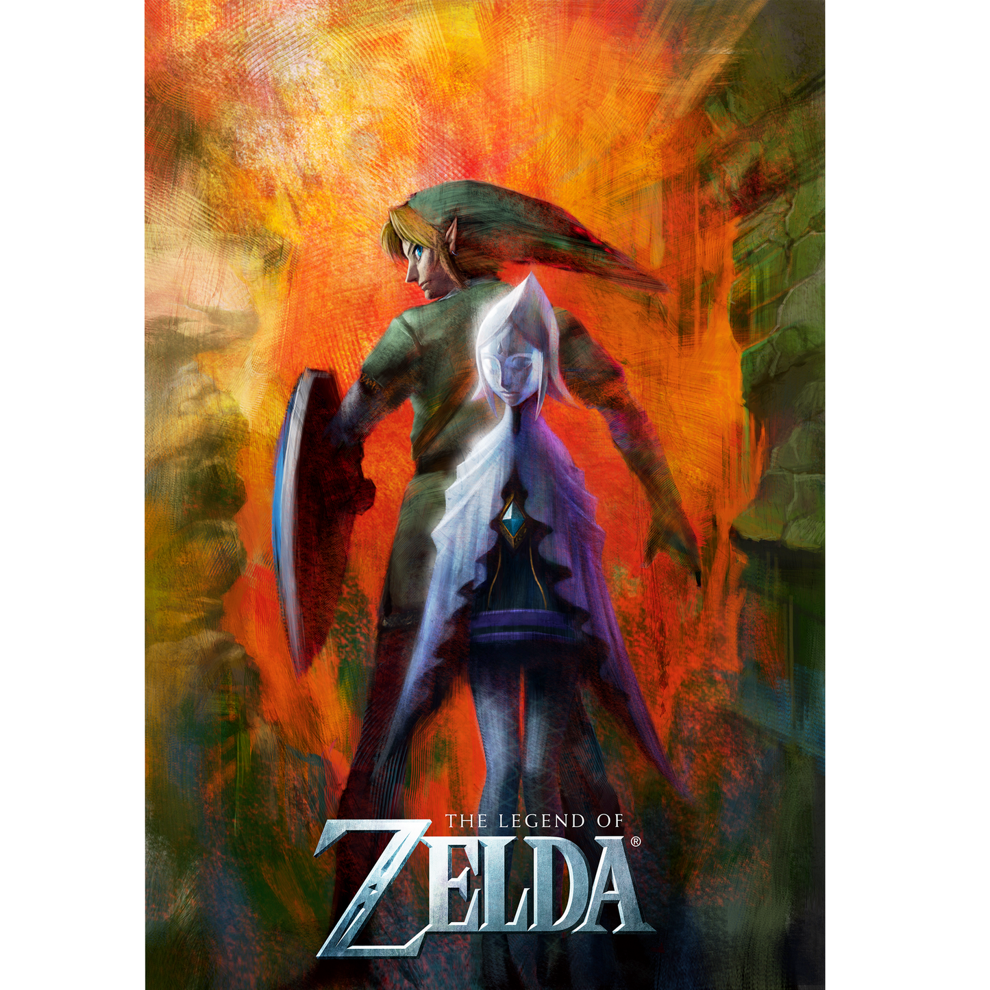 Poster en acrilico - The Legend of Zelda / Videojuego