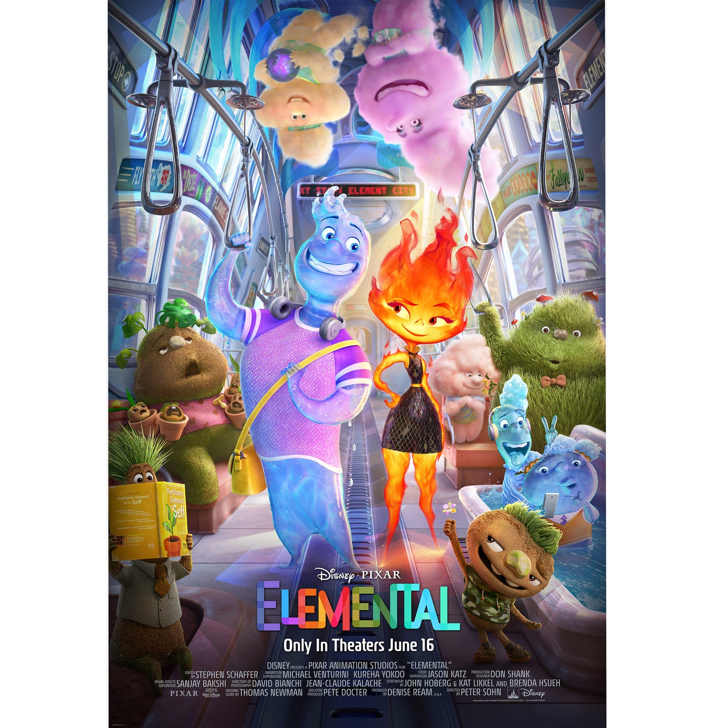 Poster en acrilico - Elemental