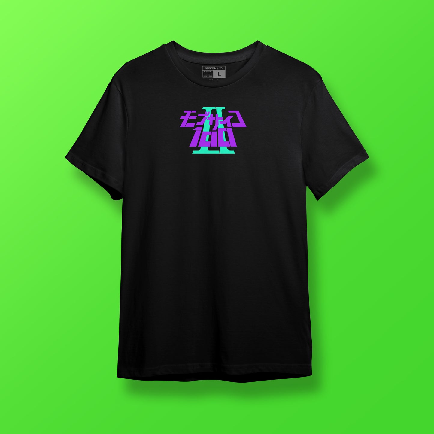 Camiseta Mob Psycho 100 diseño anime
Polo geek Mob Psycho 100 estampado full color