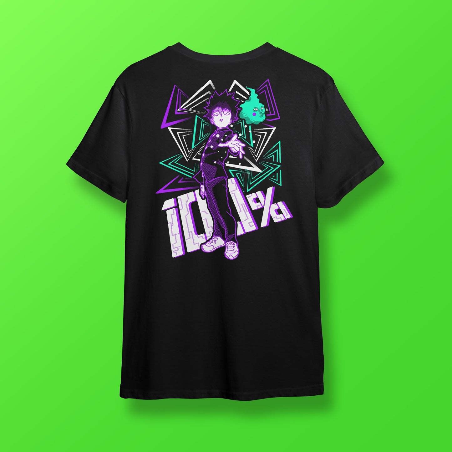 Camiseta Mob Psycho 100 diseño anime
Polo geek Mob Psycho 100 estampado full color