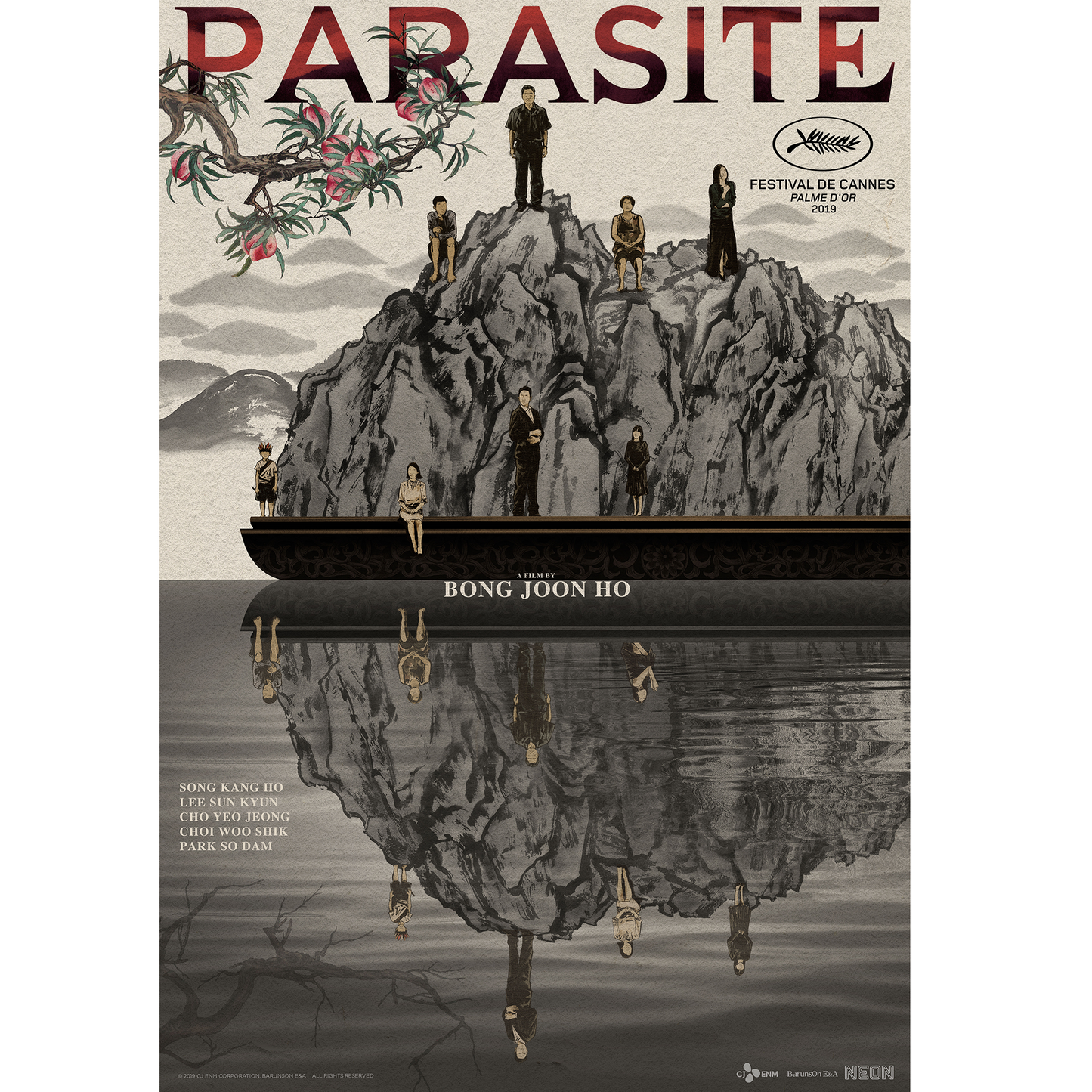 Poster en acrilico - Parasite / Pelicula
