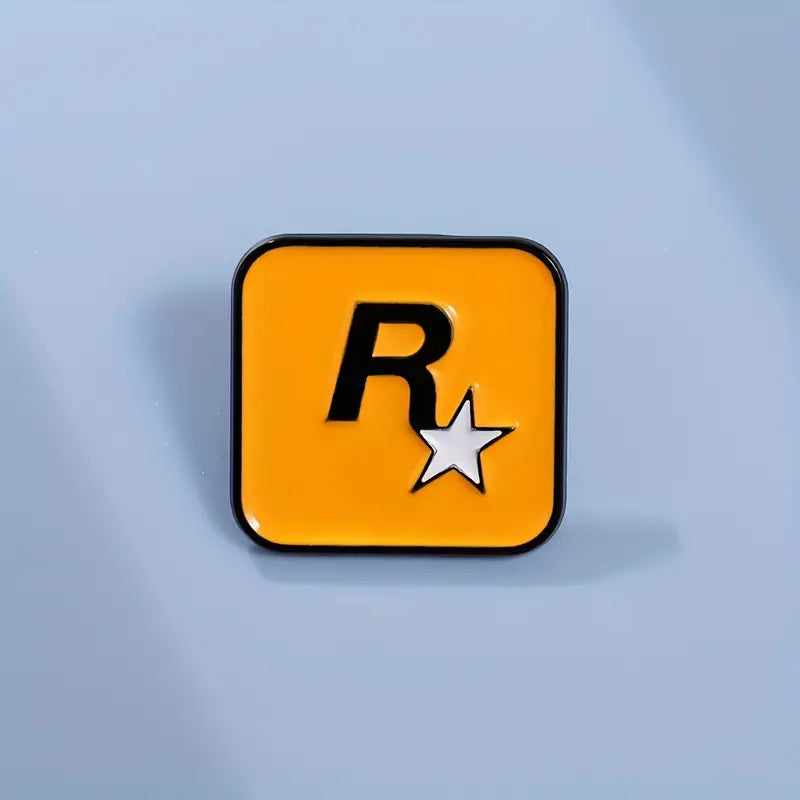 Pin Metálico - Rockstar Logo GTA