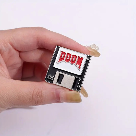 Pin Metálico - Doom Diskette