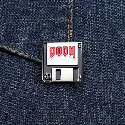 Pin Metálico - Doom Diskette