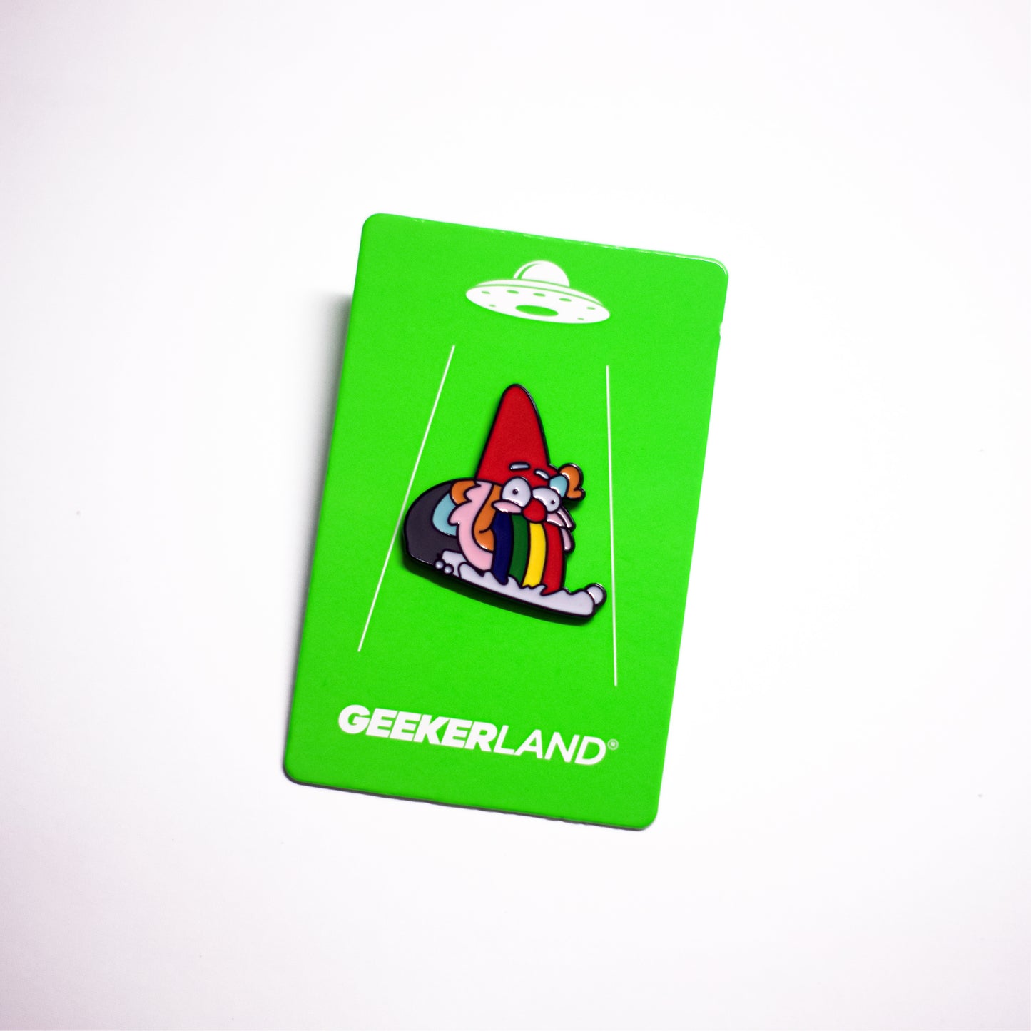 Pin Metálico - Duende vomitando Gravity Falls