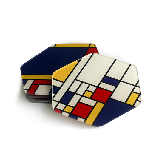 Posavasos - Art Series Piet Mondrian