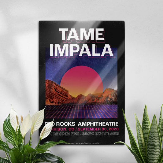 Poster en acrilico - Tame Impala / Música