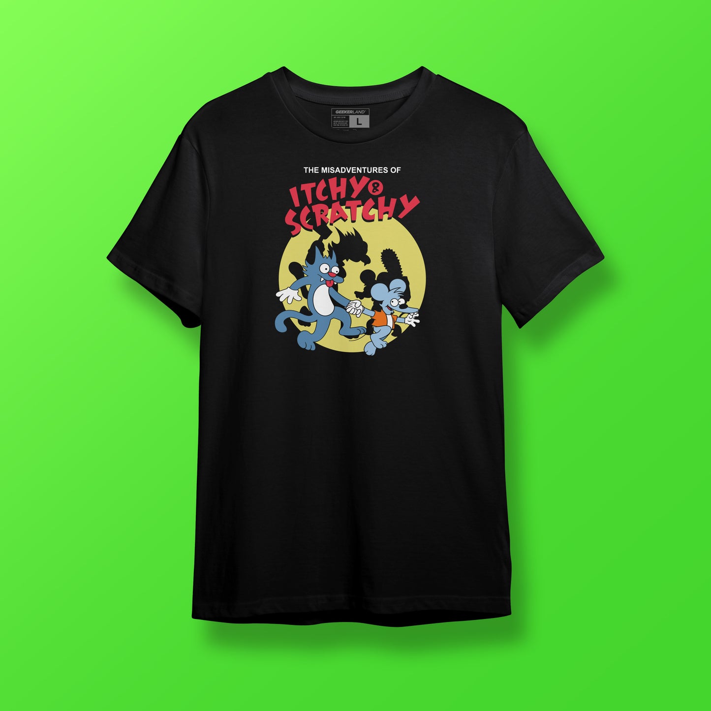 Camiseta - Itchy & Scratchy