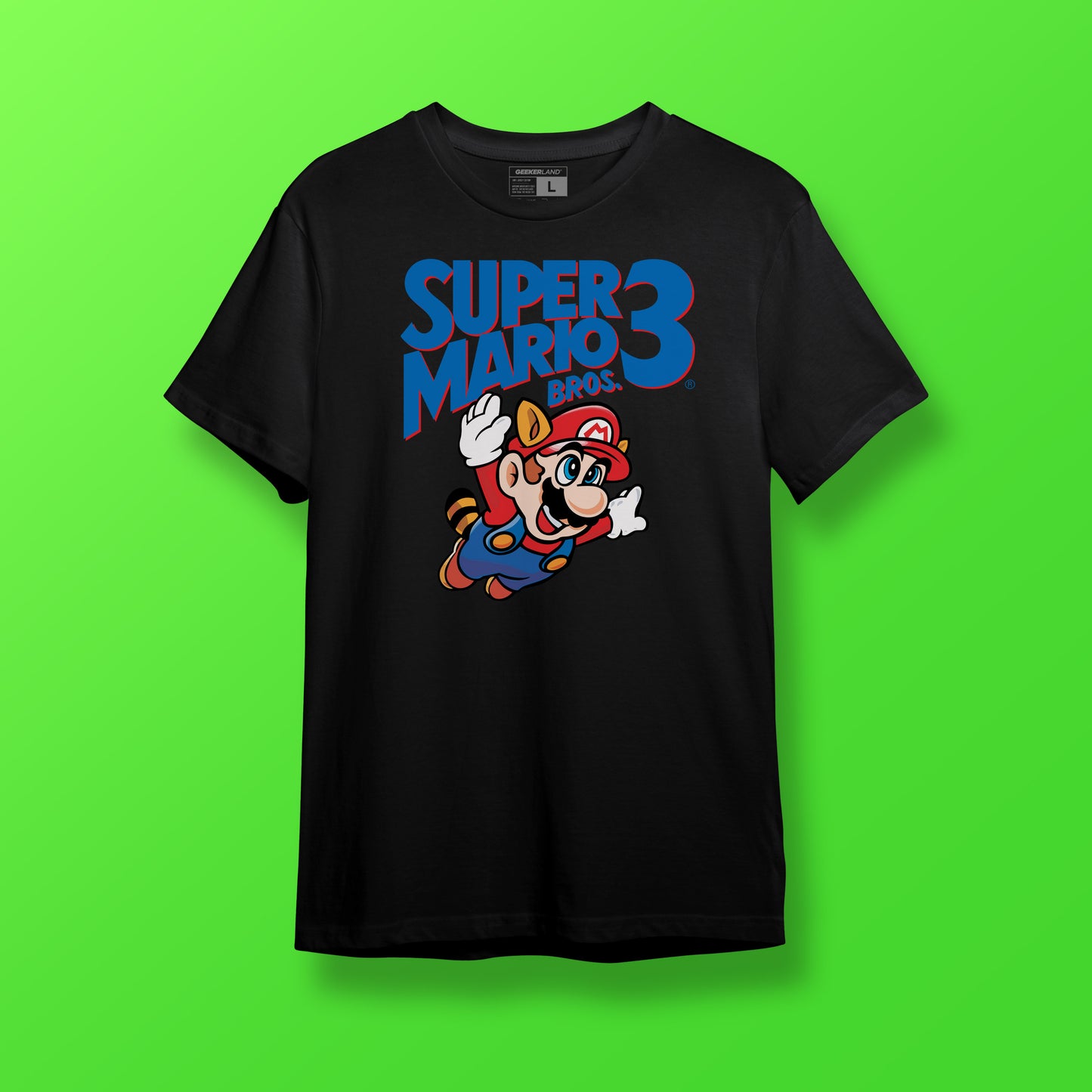 Camiseta - Super Mario Bros 3