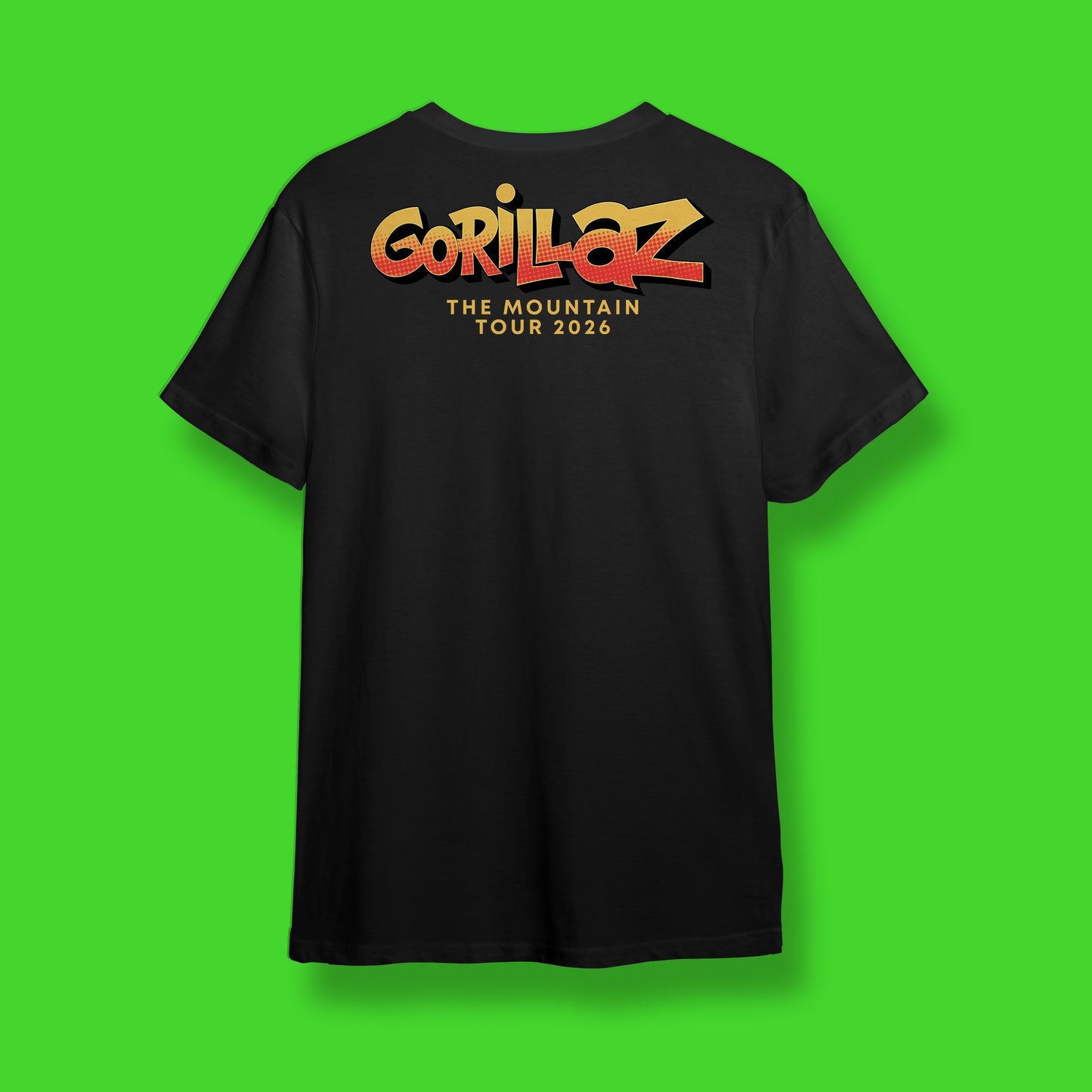 Camiseta Gorillaz Logo Minimal – Streetwear Edition | Polo Geek Algodón 100%