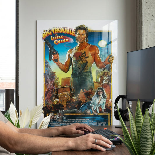 Poster en acrilico - Rescate en el Barrio Chino / Pelicula