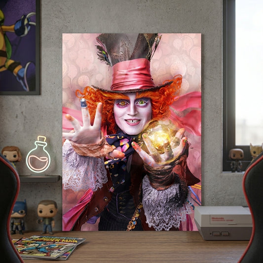 Poster en acrilico - Alicia a traves del Espejo / Pelicula