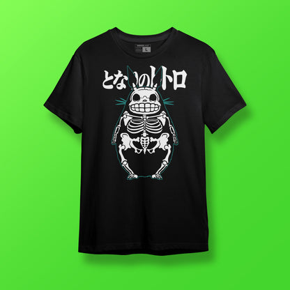 Camiseta - Totoro skull